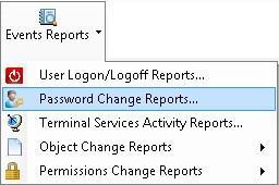 3.7.4 How to generate Password Change Reports? To generate the Password Change Reports, perform the following steps. 1.