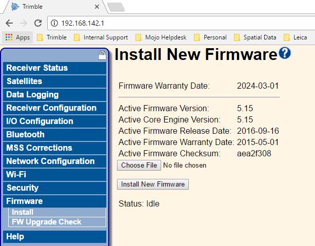 May 2017 15 14. After reconnecting to the web UI return to the Firmware section and verify that the new Firmware was installed successfully. 15. If the Firmware installed successfully close the web UI and disconnect the R2 from the PC.