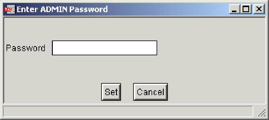 Background information The ADMIN password is required to perform the following actions: Connect to the Workflow serers Check to ensure the admin serer is running Use the Workflow Process resource