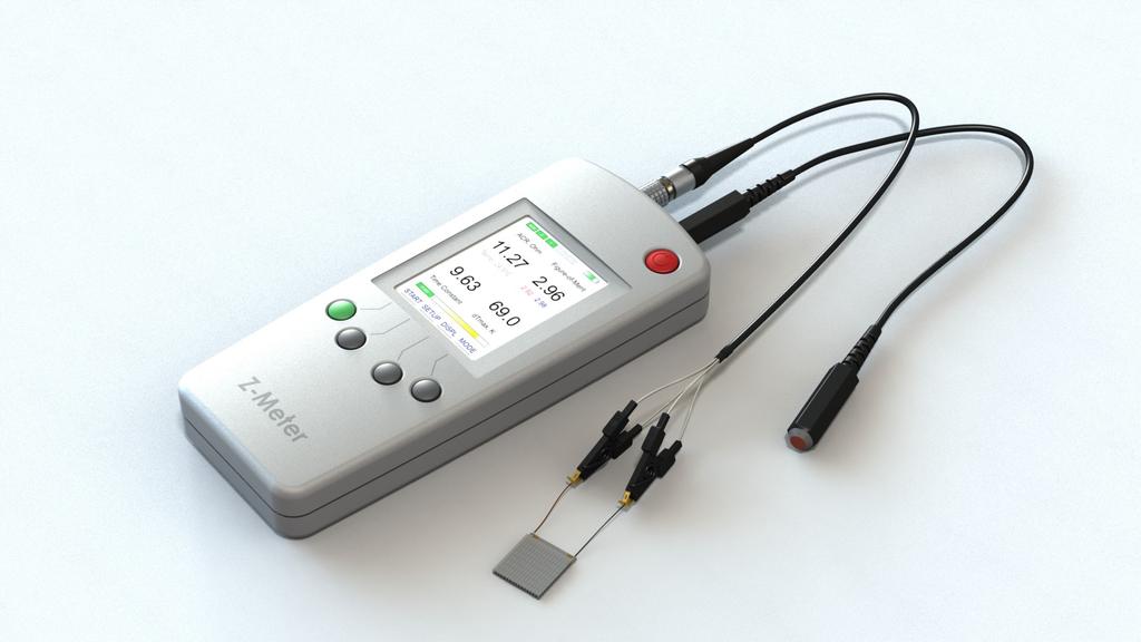 DX4085 Z-Meter Tester AC Resistance ( ACR ) Measurement Figure-of-Merit ( Z ) Measurement Time Constant ( t ) Measurement dtmax estimations (for single-stage TECs) External TEC Clips USB Interface