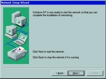 12. Windows NT may request further files at this point. Type D:\WPC11- WDT11\WINNT (where D: is the letter of your CD- ROM rive) in the field provided and click the OK button.