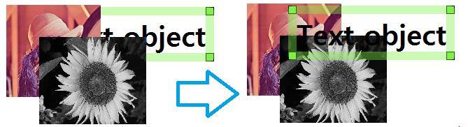 3) Move To Front Reorder the selected object and the one