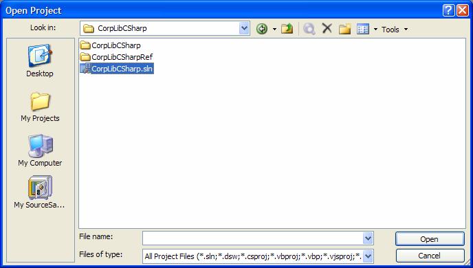 Task 1.1 Open the C# Sample Solution Task 1.1 shows you how to open the C# sample application.