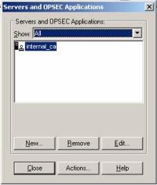 Register OPSEC Application get Client DN Now you need to add an OPSEC application object for EventTracker LEA Client i.e. register/activate the OPSEC Application. 1.