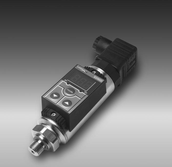 Electronic Pressure Switch EDS 300 Description: The EDS 300 is a compact, electronic pressure switch with integral digital display.
