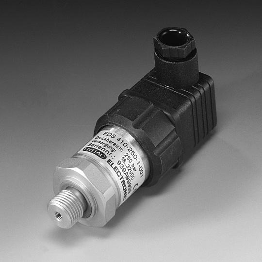 Electronic Pressure Switch EDS 410 (Minimum order quantity 50 pieces) Description: The electronic pressure switch EDS 410 has been specially developed for use in volume production machines, and is