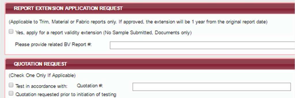 **If you did not input all mandatory fields, the system will not