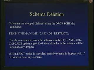 modification of a table is modification of the schema of the table not the data in the table.