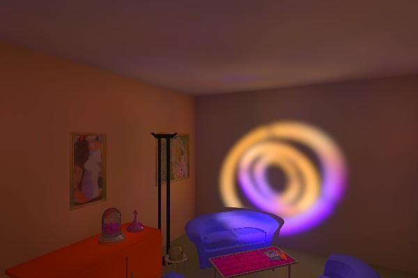 Rendering with Global Illumination particle emission (particle