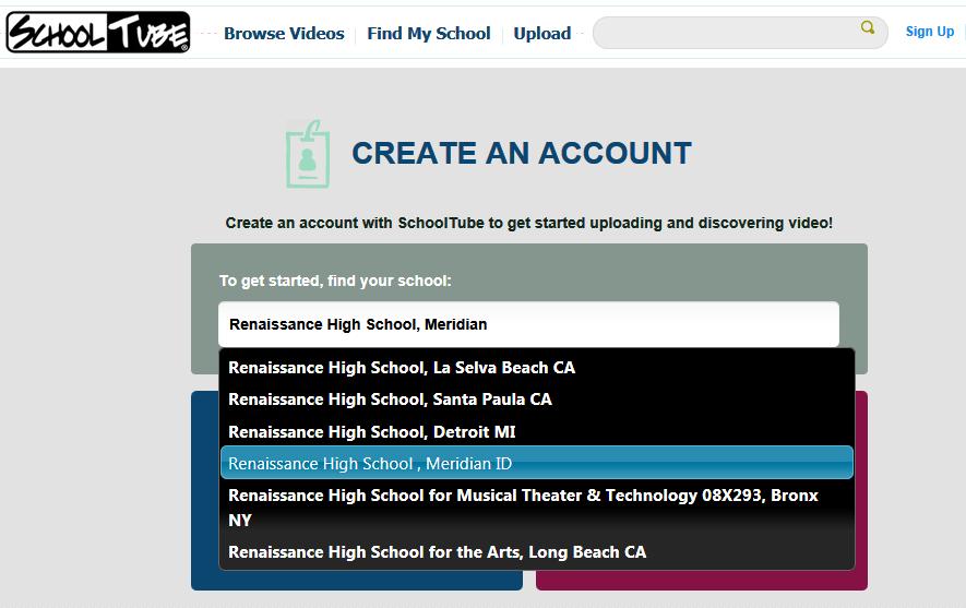 SchoolTube is a safe environment, approved by the district s IT department and is not blocked for students like YouTube, Vimeo or other video hosting sites.