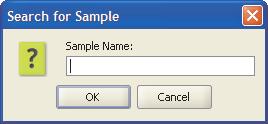 If no gender information was included, No Gender is displayed in the sample s Gender field.