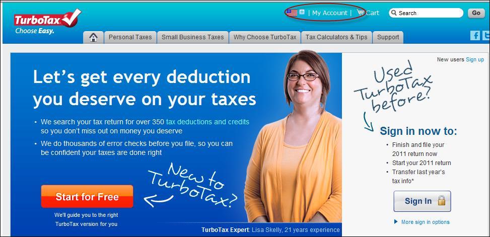 (Optional) Change the default name to something more meaningful, for example J Doe 2011 Online Tax Return. e. Click Save. f. Now click on Save & Sign Out in the upper right corner of screen.