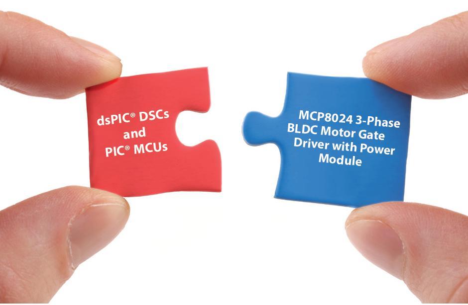 Microchip s Motor Control and Drive Solution The MCP8024 and broad selection of