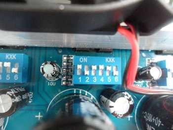 3 Dip Switch Dip Switch settings: Current Setting 1 2