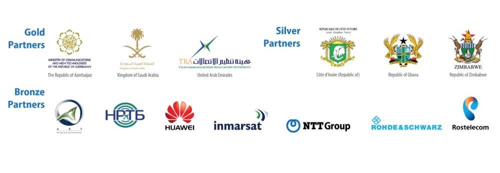 Sponsors ITU150 Partners. Thank you.