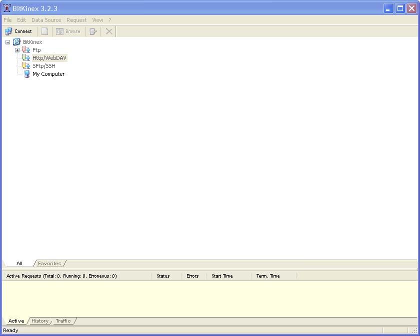 Configure BitKinex 1. From the Windows Start menu, start BitKinex.