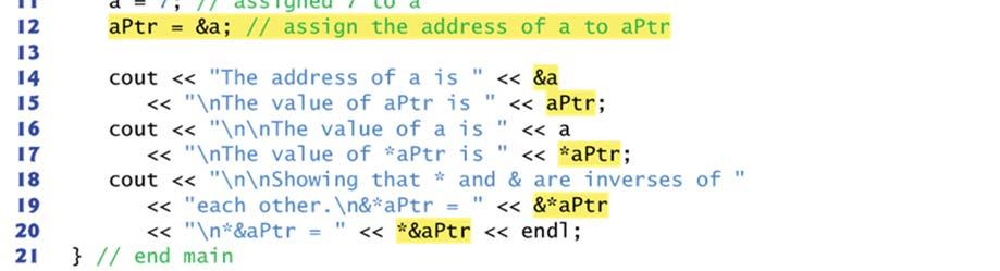 The * operator, commonly referred to as the indirection operator or dereferencing operator, returns a synonym for the object