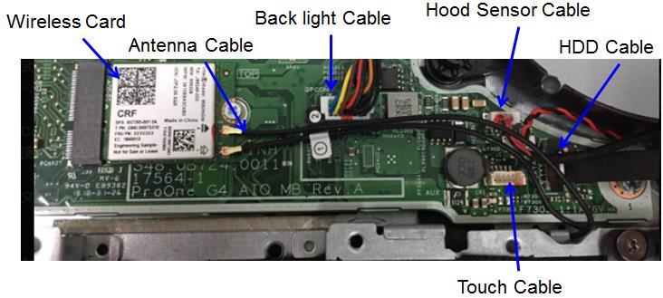 cable, Hood sensor cable, HDD