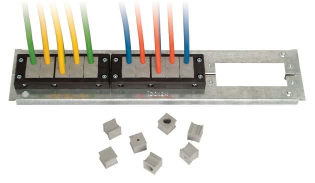 Type BPM. The base plate KDR 2 is designed for Rittal enclosures TS8. Other sizes can be supplied on request.