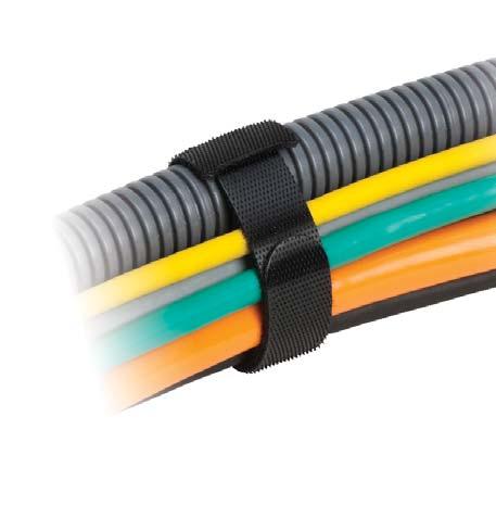 KLKB / KLB Cable ties with hook-and-loop fastener Type Size Order No.