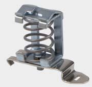 SK EMC Shield clamps b l h Description Type Order No. Shield Dimensions PU diameter l x b x h [mm] Shield clamps can be used where the shield of single cables has to be grounded.