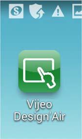 app, search for 'Vijeo Design Air' on the Google