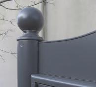 System N notice boards include secure door locks, prestigious curved edging,