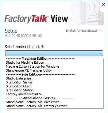 Chapter 4 Install FactoryTalk View To trend data points from the FactoryTalk Historian SE server, FactoryTalk Historian Connectivity must be installed as a minimum required component with Site