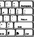 Menggunakan Kekunci Caps Lock Menggunakan Kekunci Shift Untuk Memasuki Aksara Sampingan (Secondary) Anda masih boleh menggunakan huruf besar walaupun tanpa menekan butang kekunci Shift.