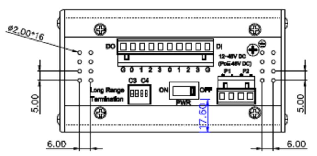 Picture 14: The JetBox 9310 power wiring diagram Picture 15: The JetBox 9300/9310 earth grounding 3-4 Memory and Storage The following