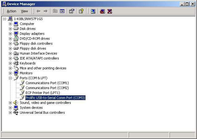 5.5.7 After the step, you have to check the Control Panel - System - hardware - Device Manager and you can