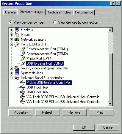 5.1.7 When Windows finished installing the software, click Finish. 5.1.8 After install the driver, you have to check the Control Panel - System - Device Manager to make sure the driver has already