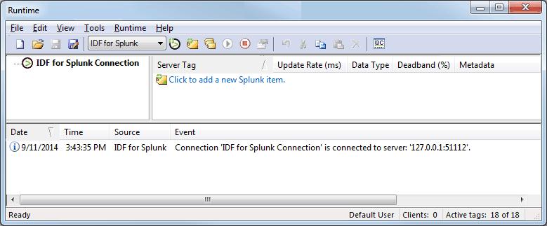 11 Industrial Data Forwarder for Splunk 8.