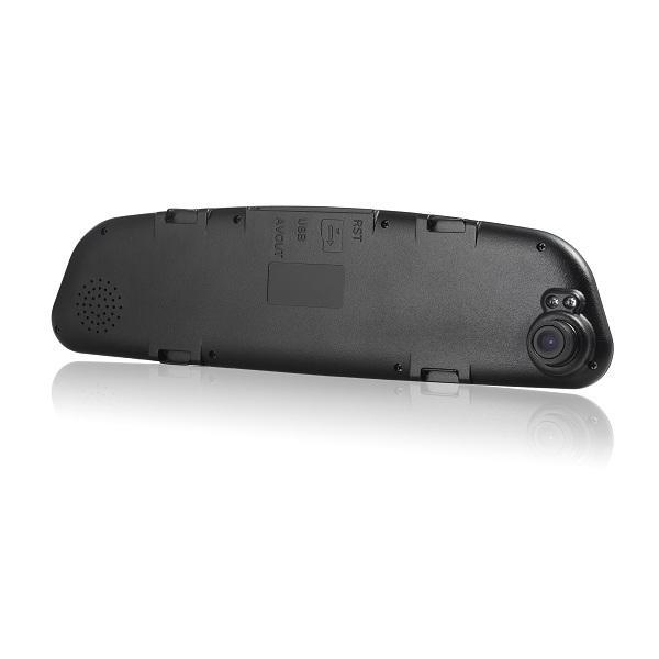 Monitor in rearview mirror with DVR DVR camera, that records the view in front of the car. How is it useful?
