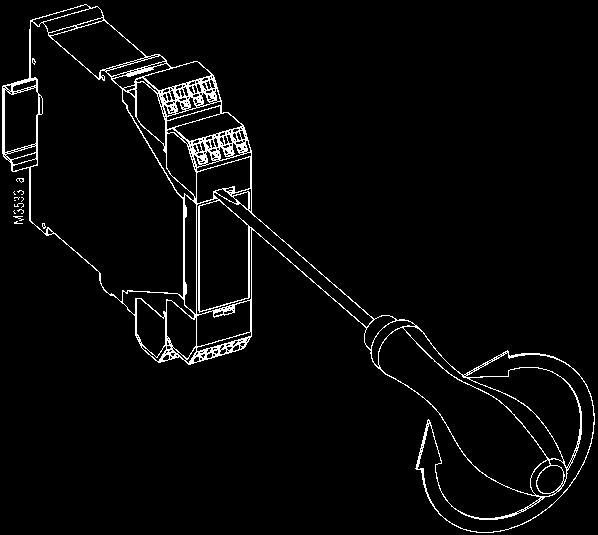 Options with Pluggable Terminal Blocks Connection Example L1 L2 L3 L N Screw terminal (PS/plugin screw Cage clamp terminal (PC/plugin cage clamp L1/i k L2 L3 A1 A2 Notes MH93.
