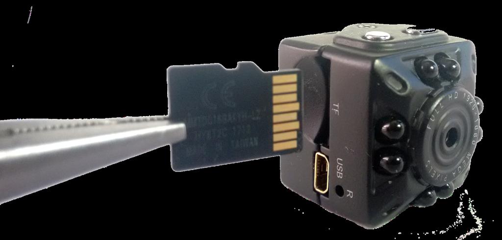 We strongly recommend that you insert the card and don t ever remove it. Use the provided USB cable to transfer the recorded video ﬁles.
