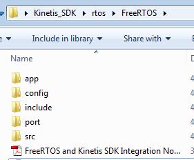 Setup your application for use with an RTOS Unzip the FreeRTOS_V7.5.