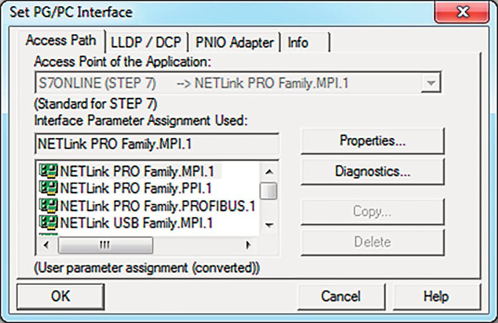 . Integration of an NETL ink Adapter into the PG/PC Interface of the Engineering Software Please install the NETLink S NET driver on your PG/PC from the enclosed CD or download its latest version at