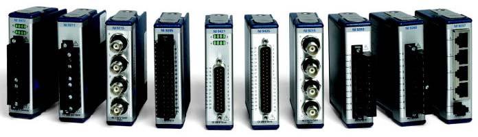 Over 100 C Series I/O Modules Analog Input Up to 1MS/s, simultaneous sampling 4, 8, 16, and 32 ch options Built in signal condition for sensors Strain gages, accelerometers, thermocouples, RTDs Up to