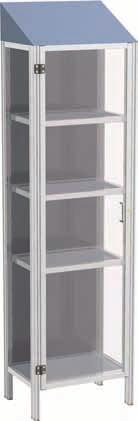 lockable cabinet with two doors 1800x600x2000 (WxDxH) design features: height adjustable
