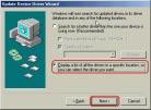 Select this device and click on the OK button. 9. Windows ME is now ready to install the selected driver. Select Next and then Finish to complete the driver installation. 10.