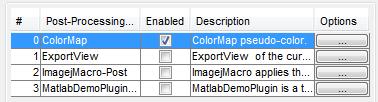 4 P a g e Selecting Post-Processing: ColorMap On the Pol-Acquisition or Pol-Analyzer interface, select the checkbox corresponding to the ColorMap Post-Processing plugin.
