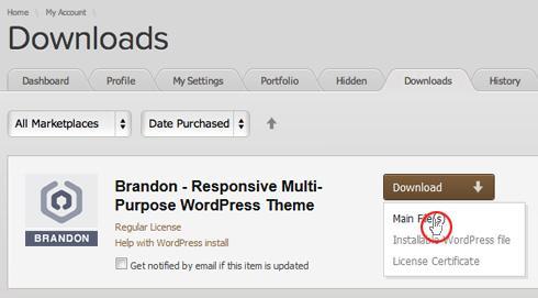 1. General info & Installation 1.1 Few words on start "Brandon" is the new era of builing websites.