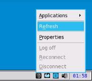 NOTE: USB redirection needs to be disabled for audio or video devices. 4. Connect to the remote desktop using SFB client. 5. Verify the RTME connector icon on taskbar.