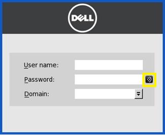 Reset enabled, the Account Self-Service icon is displayed in the sign-on window.