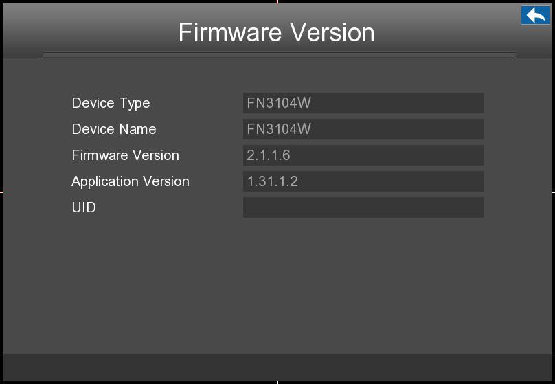 2.4.4 Device Information Choose Menu > Device Information in the Menu interface. The Device Information interface is displayed. You can view the Firmware Version, Manage HDD Info and System Log.
