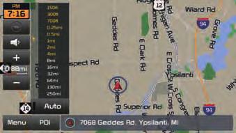 Before Use About the Map Some roads, site names, and facility information may have changed after map data update and may differ with actual road conditions.