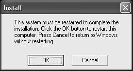 4 Click Next. The installation process upgrades your system, identifies the hardware devices that are currently installed, and installs the new drivers. The Start Installation window is displayed.