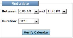 Use this option when your reservation date is flexible.