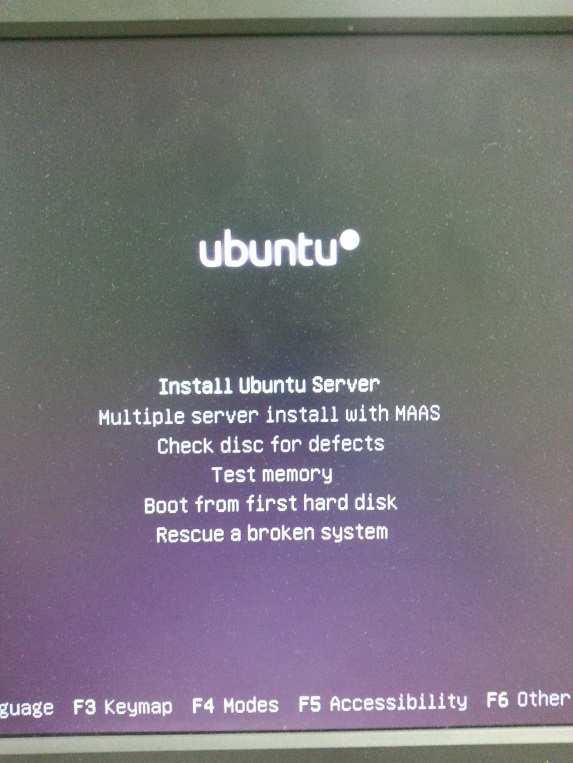 Step 2 : Installing Ubuntu Server 12.04 LTS. You want to choose Install Ubuntu Server.